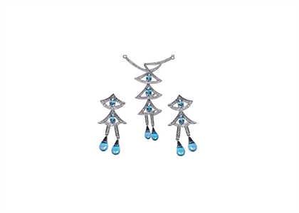 Rhodium Plated | Fashion Pendant Sets